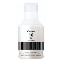 Botella de Tinta Canon GI-16 Negro